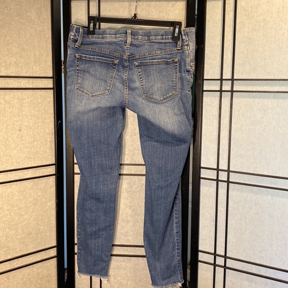 Isabel MATERNITY skinny jeggings size 6 distressed denim Pregnancy post Stretch - Picture 3 of 9